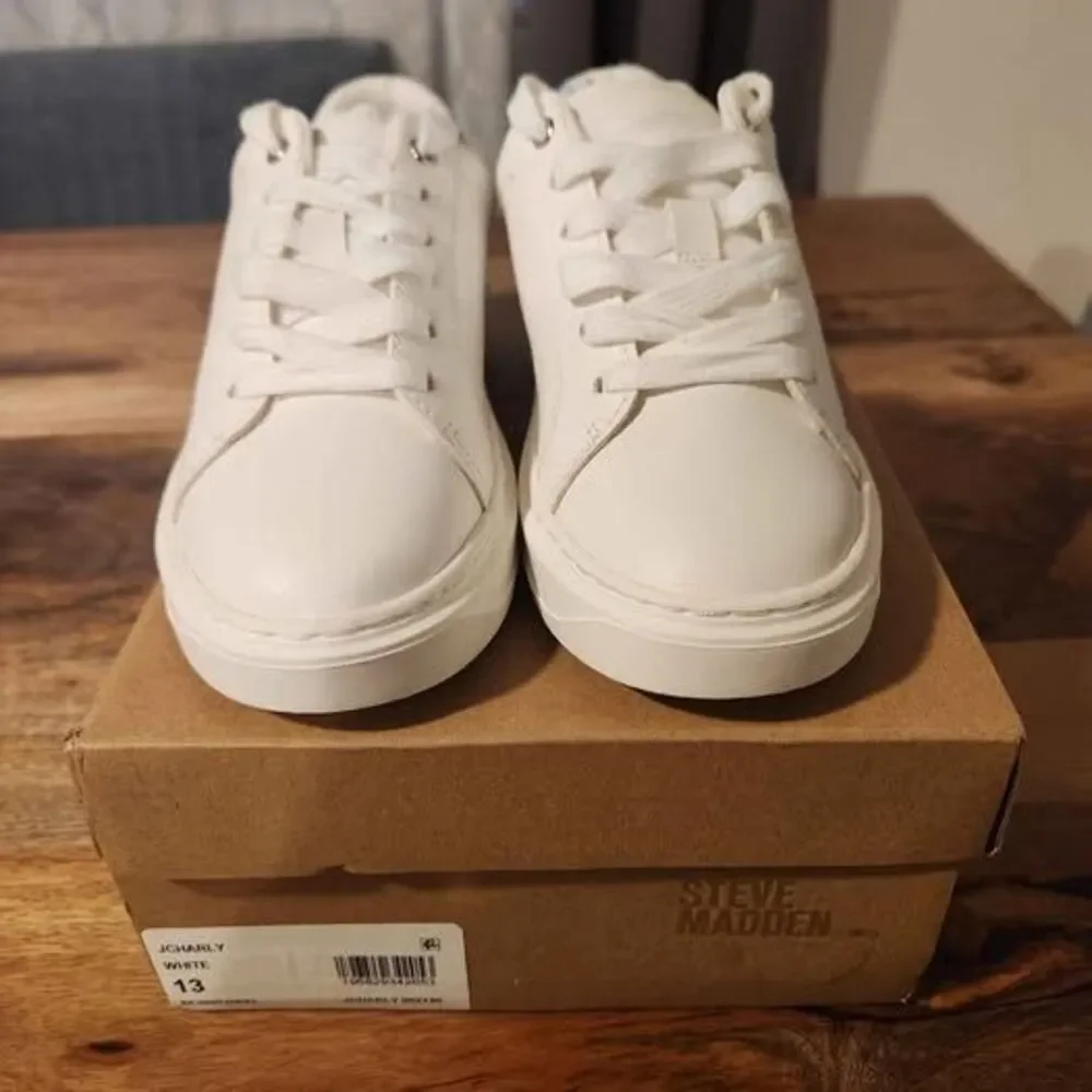 Steve Madden Charly White Size 13 Kids Brand New